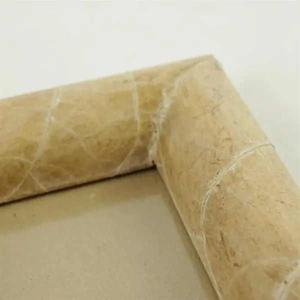 Paper Mache Natural Look Picture Frame 5.5x3.5 Desk Display