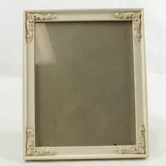 Ivory Scrollwork Corner 8x10 Picture Frame Wall or Desk Display