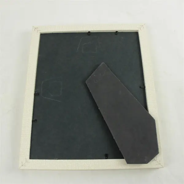 Ivory Scrollwork Corner 8x10 Picture Frame Wall or Desk Display