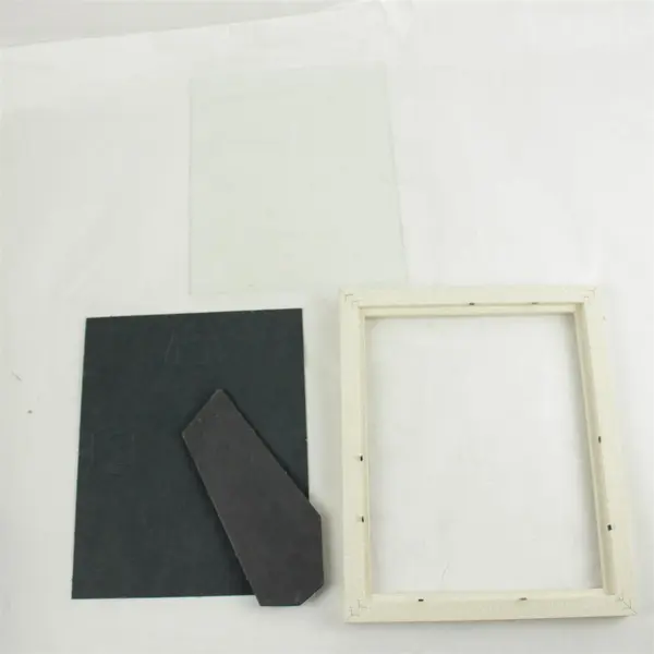 Ivory Scrollwork Corner 8x10 Picture Frame Wall or Desk Display