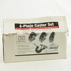 Lot of 6 Swivel Casters Wheels 5.25x10x4.5in Used