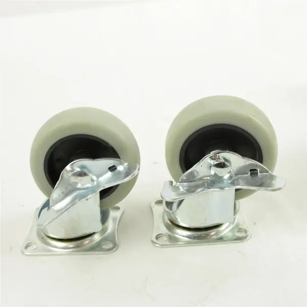 Lot of 6 Swivel Casters Wheels 5.25x10x4.5in Used