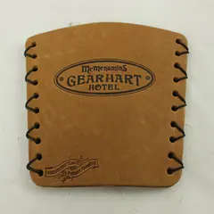 McMenamins Gearhart Hotel Oregon Coast OOWEE Leather Pint Koozie