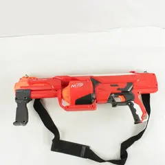 Nerf Red Mega Series RotoFury Dart Gun Blaster 2014 Tested Works