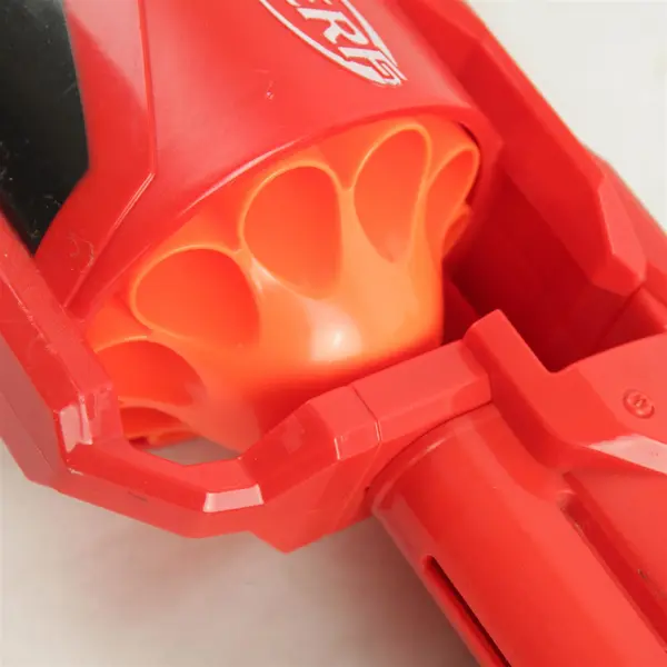 Nerf Red Mega Series RotoFury Dart Gun Blaster 2014 Tested Works