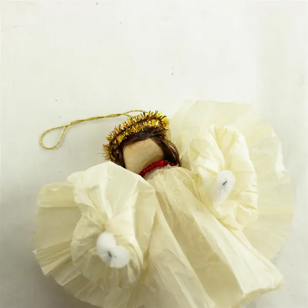 Lot of Assorted Angel Christmas Ornaments Collectible Holiday Decor