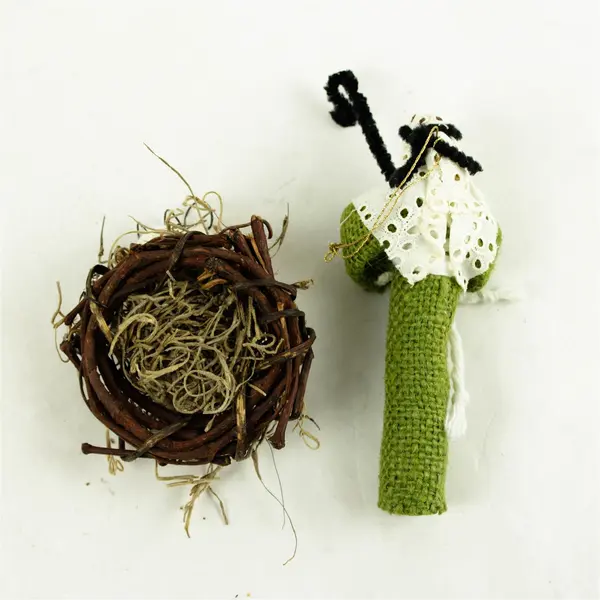 Lot of 2 Nativity Christmas Ornaments Joseph & Baby Jesus Religious