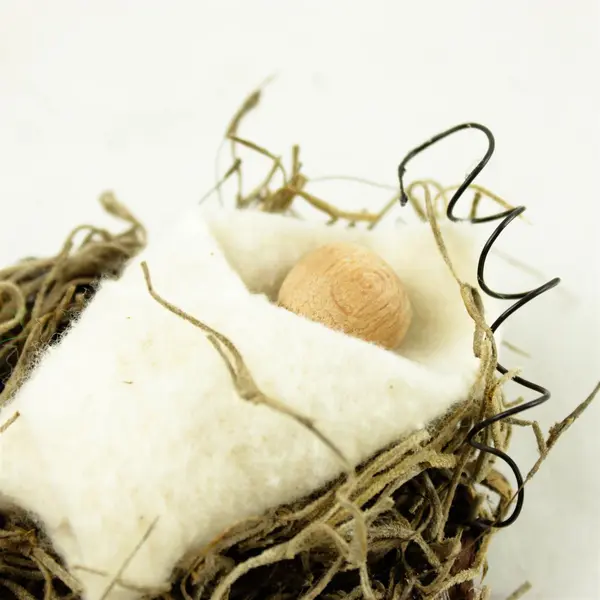 Lot of 2 Nativity Christmas Ornaments Joseph & Baby Jesus Religious