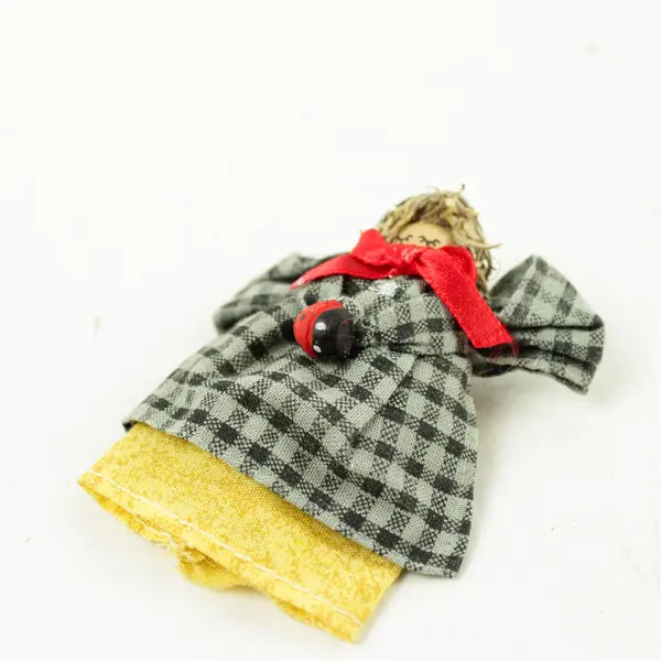 Vintage Santa Ornament & Angel Pin Set Christmas Holiday Collectible