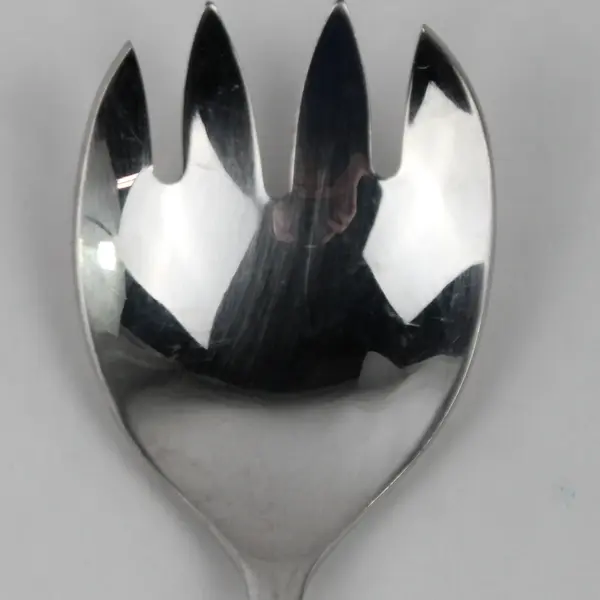 Maxwell & Williams 18/10 SS Salad Serving Fork Unknown Rare Pattern HTF 9.25" 