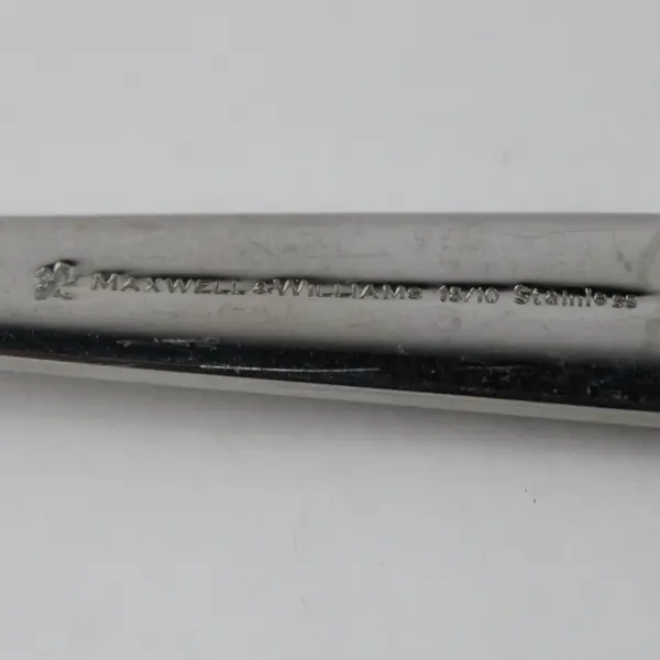 Maxwell & Williams 18/10 SS Salad Serving Fork Unknown Rare Pattern HTF 9.25" 