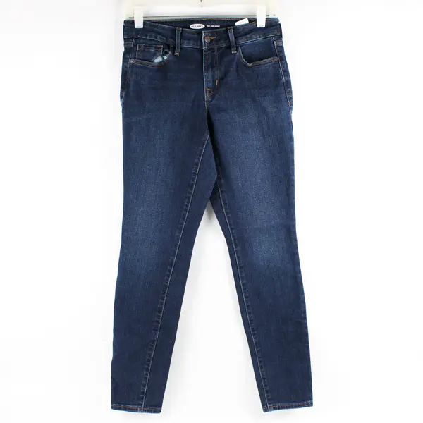 Old Navy Women’s Sz. 2 Dark Wash Mid-Rise Pop Icon Skinny Denim Jeans