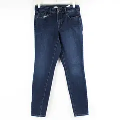 Old Navy Women’s Sz. 2 Dark Wash Mid-Rise Pop Icon Skinny Denim Jeans