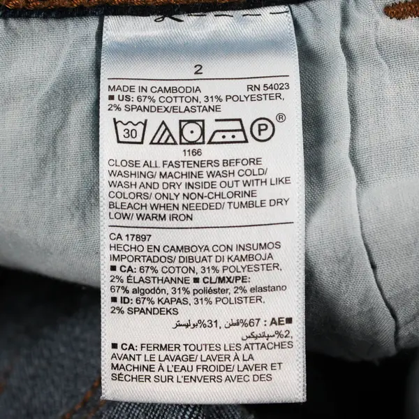 Old Navy Women’s Sz. 2 Dark Wash Mid-Rise Pop Icon Skinny Denim Jeans