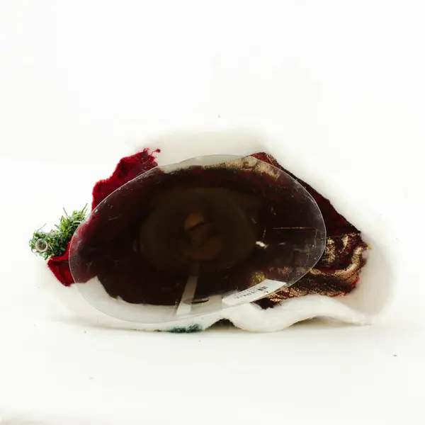 Vintage Santa Claus Tree Topper 15.25" Holiday Collectible