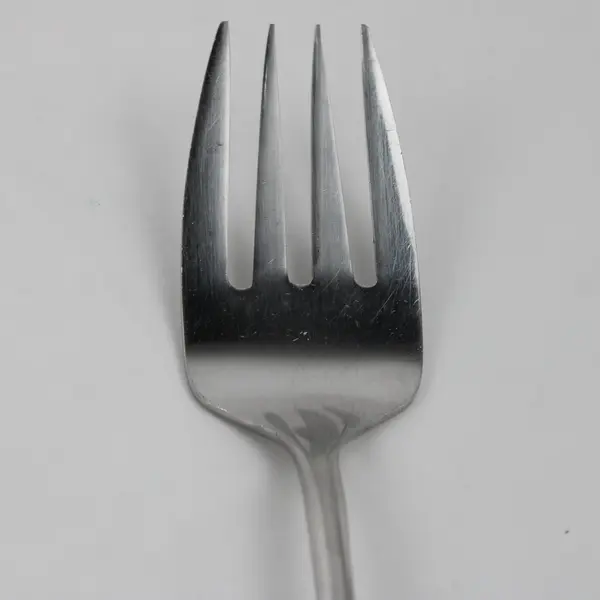 Ski & Sea Pattern 18/8 SS Unknown Manufacturer Salad Serving Fork 8.5" Rare HTF