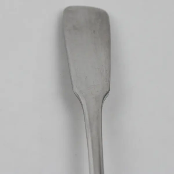 Ski & Sea Pattern 18/8 SS Unknown Manufacturer Salad Serving Fork 8.5" Rare HTF