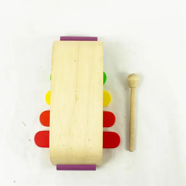 Plan Toys Wooden Oval Xylophone 5-Bar Musical Toy 19M Toddler Preschool
