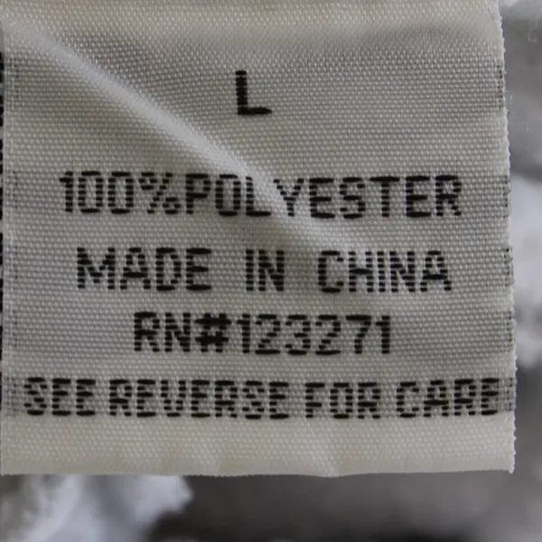 Faded Rose Essentials Women's/Jr's L White Cropped Long Sleeve Hoodie