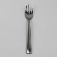 Noritake Silver La Palme Pattern 18/8 SS Med Cold Meat Serving Fork 8.5" HTF