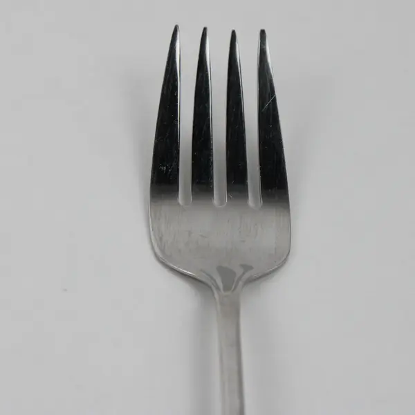 Oneida Silver Grand Manor Pattern Stainless Cold Meat Serving Fork 8.5" Rare HTF