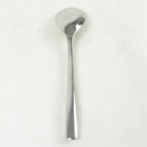 Lot of 5 Towle Wave Stainless Oval Soup Spoons 7.5" - Flatware