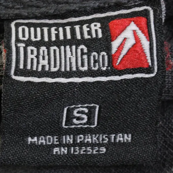 Outfitter Trading Co. Men's S Gray Jackson Hole WY Graphic Hoodie Sweatshirt