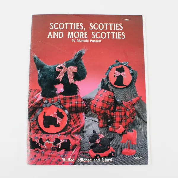 Scotties, Scotties and More Scotties Pattern Booklet, Uncut
