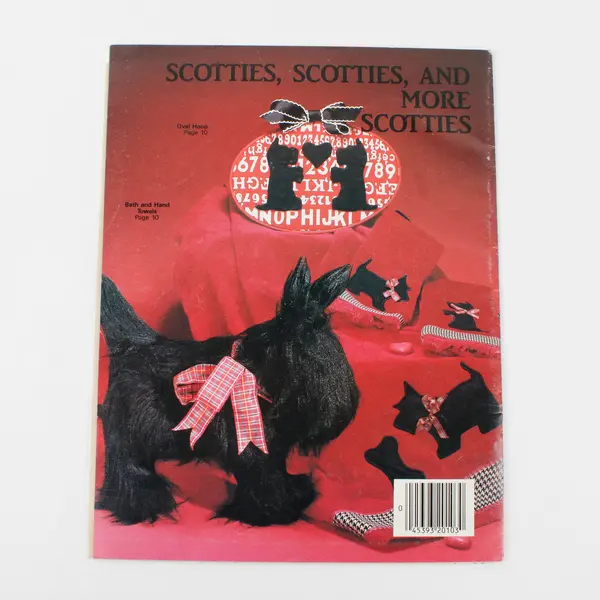Scotties, Scotties and More Scotties Pattern Booklet, Uncut
