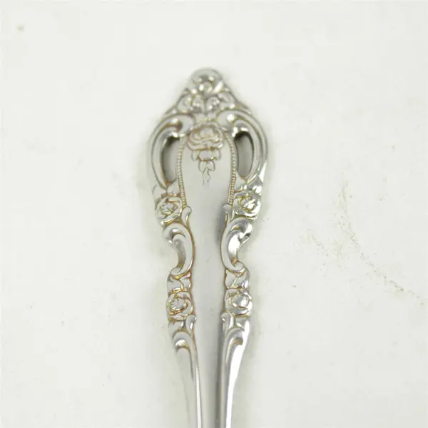 Oneida Chandelier Stainless Medium Solid Cold Serving Fork 8.5in