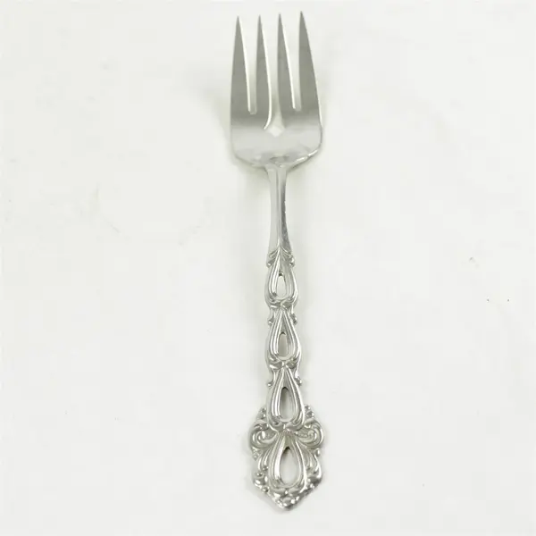 Oneida Chandelier Stainless  Medium Solid Cold Meat Serving Forks