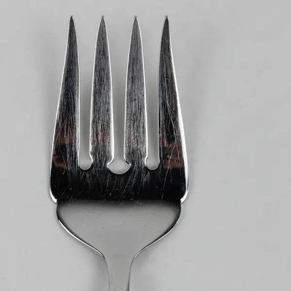 Lot of 2 Hampton Silversmiths HSV117 18/10 SS Cold Meat Serving Forks 8.75" HTF