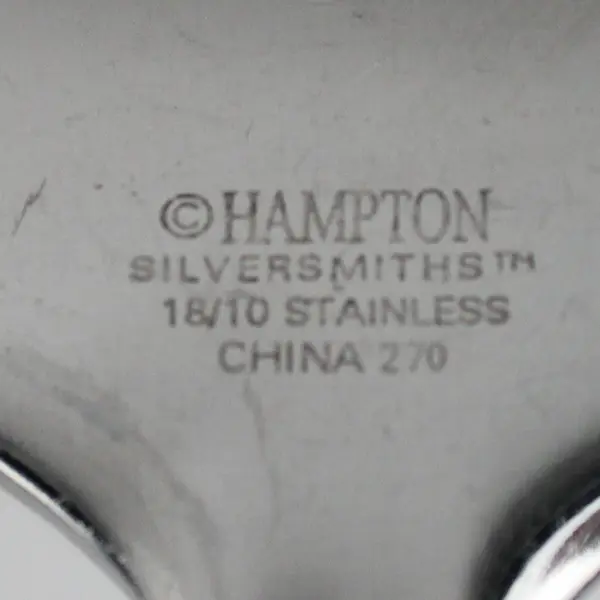 Lot of 2 Hampton Silversmiths HSV117 18/10 SS Cold Meat Serving Forks 8.75" HTF