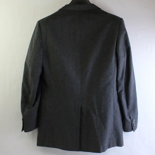 Nordstrom Man In Wool Men's 40R Gray Heather 100% Wool Suit Jacket