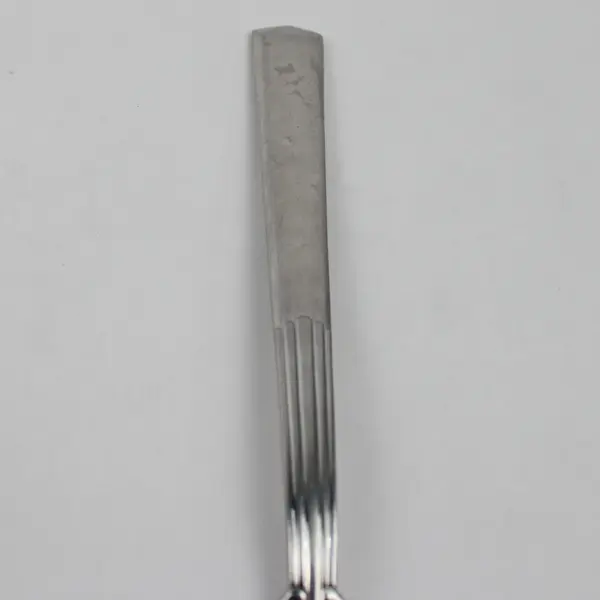 Lauffer 18/8 Stainless 9" Serving Fork Rare HTF Good