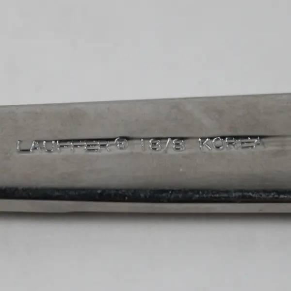 Lauffer 18/8 Stainless 9" Serving Fork Rare HTF Good