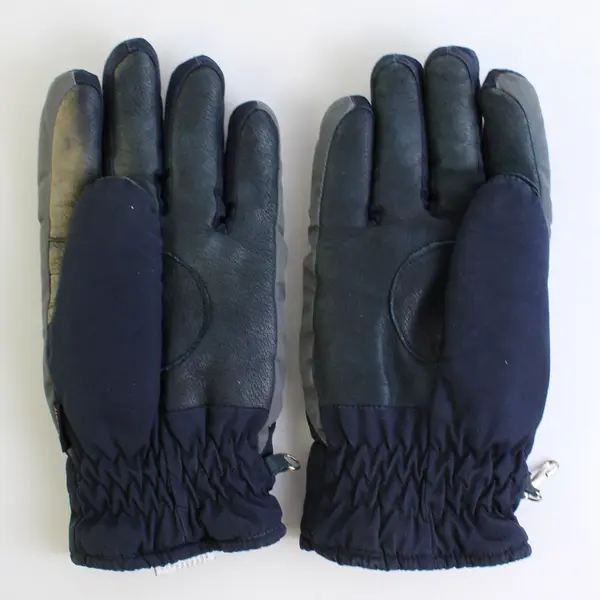 Unbranded Men's M Genuine Leather Shell Ski/Snow Gloves 