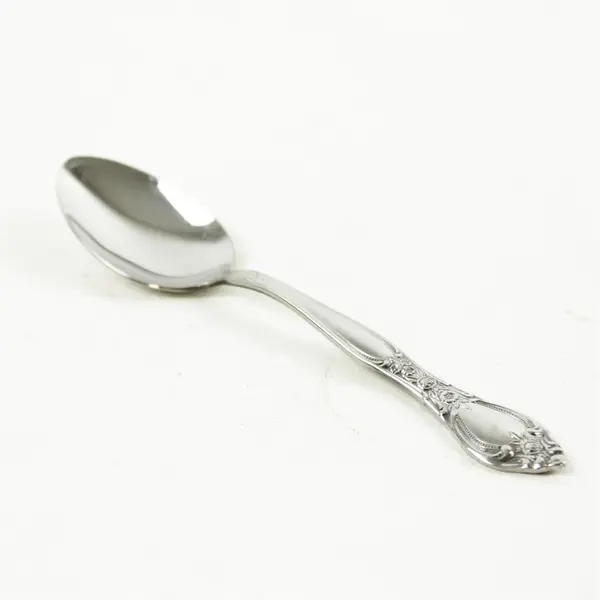 Lot of 4 Miracle Maid Stainless Oval Soup Spoons