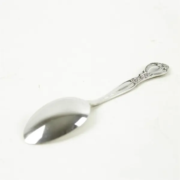 Lot of 4 Miracle Maid Stainless Oval Soup Spoons
