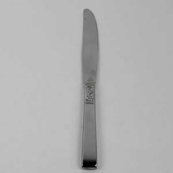 Oneida Silver Brookwood Pattern Stainless Dinner Knife 9" long 4.5" Blade Rare 