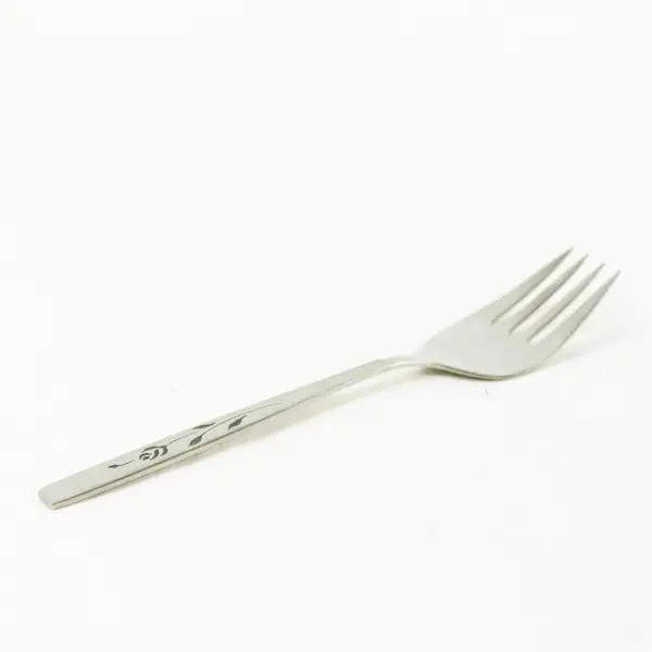 Lot of 4 Oneida Capastrano Stainless Medium Solid Cold Meat Serving Forks