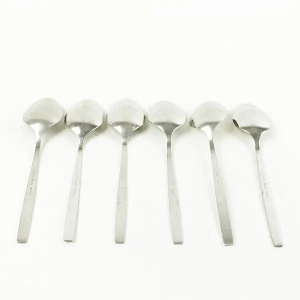Lot of 6 Oneida Capastrano Stainless Tablespoons (Serving)