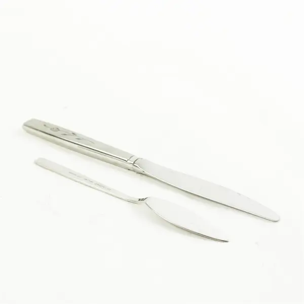 Lot of 5 Oneida Capastrano Stainless Hollow Knives + Flat Butter Knife