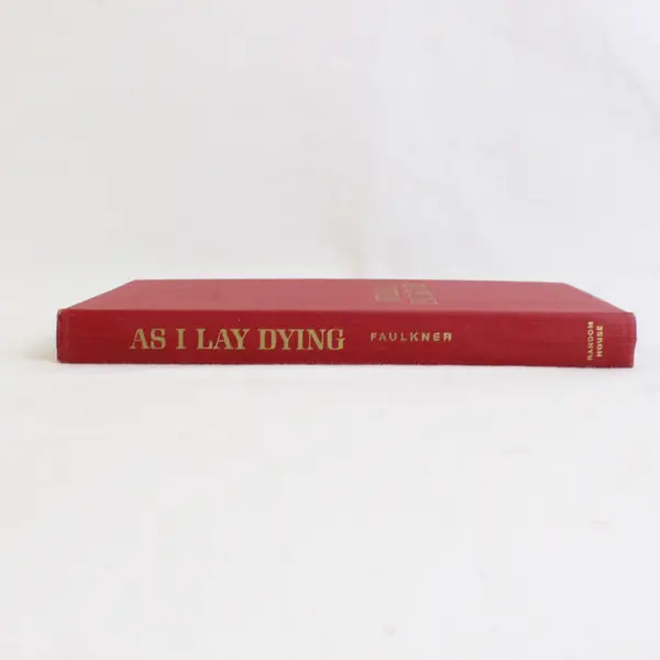 Vintage As I Lay Dying by William Faulkner 1957 Edition Hardcover Good