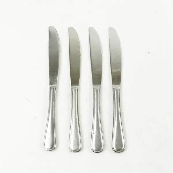 Lot of 4 Oneida Accord Stainless Modern Solid Dinner Knives