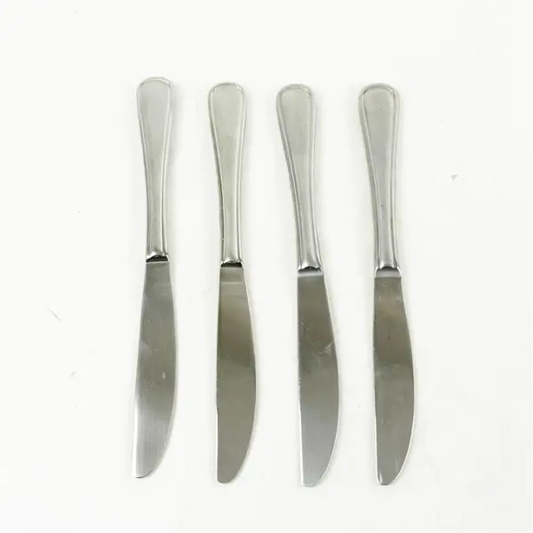 Lot of 4 Oneida Accord Stainless Modern Solid Dinner Knives