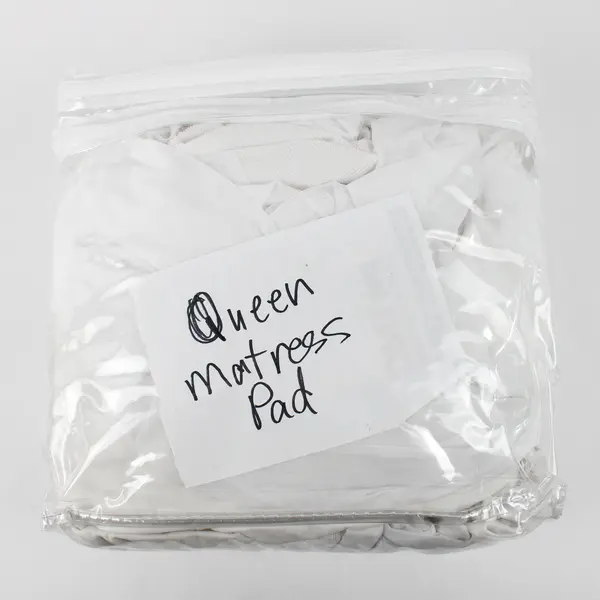 Charisma Queen Size Mattress Pad, Polyester, #45025 