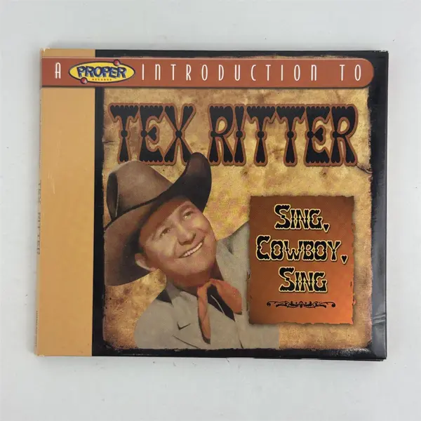 Sing Cowboy Sing by Tex Ritter CD, 2004