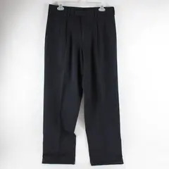 Dockers Men's 32x32 Navy Straight Leg Stain Defender Pleated Front Dress Pants