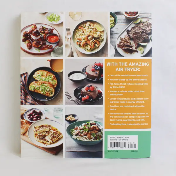 Every Day Easy Air Fryer by Urvashi Pitre 100 Recipe Cookbook 2018 PB  